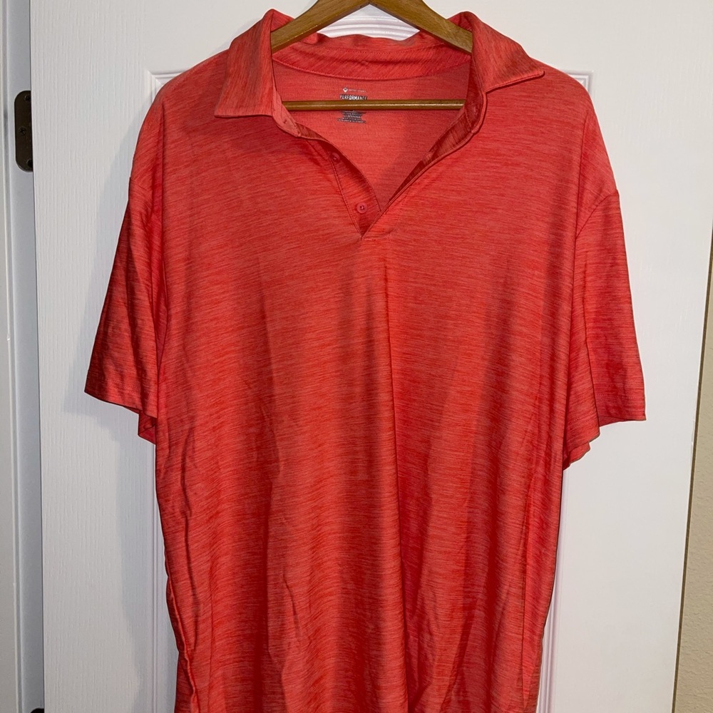 Athletic polo.